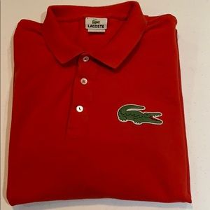 Lacost shirt sleeve polo shirt